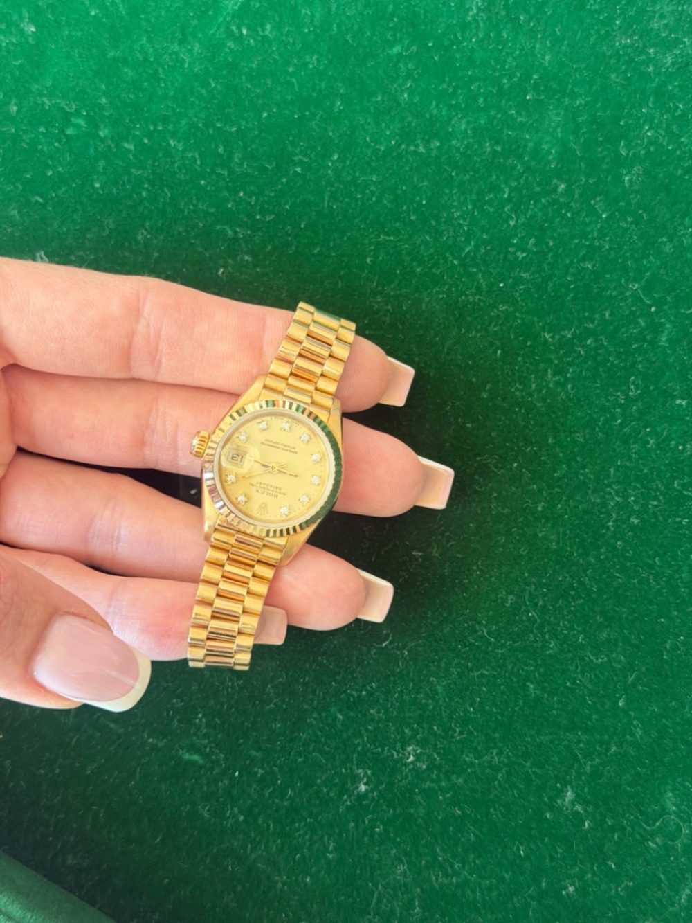 100% AuthenticEnglish Rolex — Lady-Datejust - Picture 5 of 8